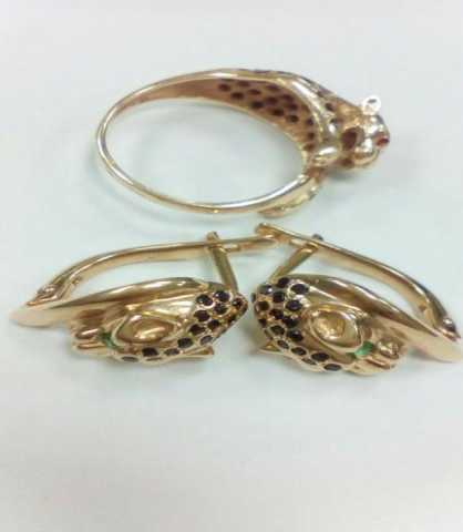 Продам: Золотые серьги и золотое кольцо