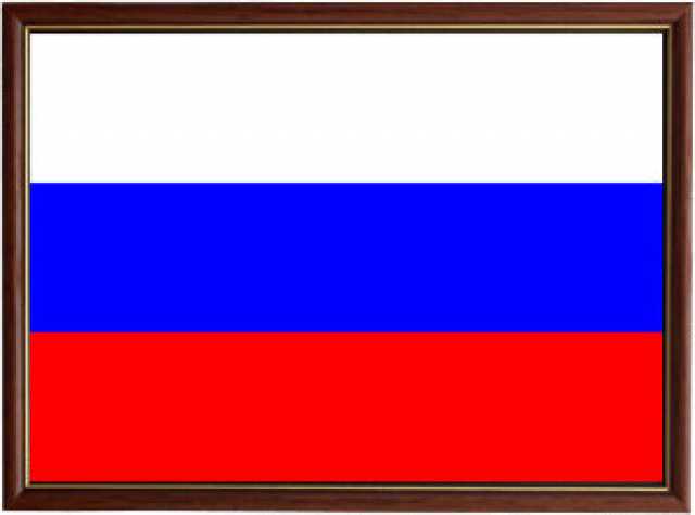 Продам: Флаг России в рамке со стеклом