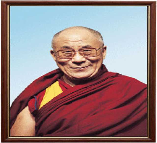 Продам: Портрет Далай Ламы в рамке со стеклом 