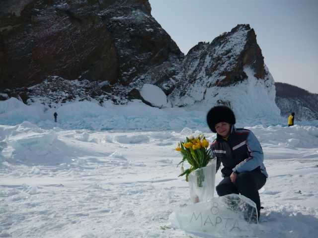 Предложение: Тур на Байкал : Ольхон — ледовые гроты