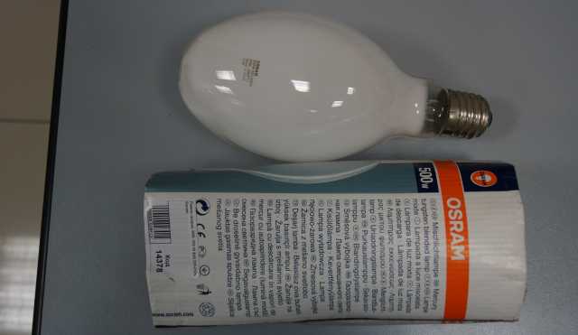 Продам: Лампа газоразрядная HWL(ДРВ) 500W E40 22