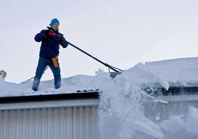 Предложение: Уборка снега с крыш и территорий