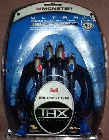 Продам: RCA кабель Monster Cable Ultimate 1000 T
