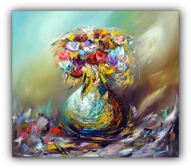Продам: Картина  "Цветочный Натюрморт" 