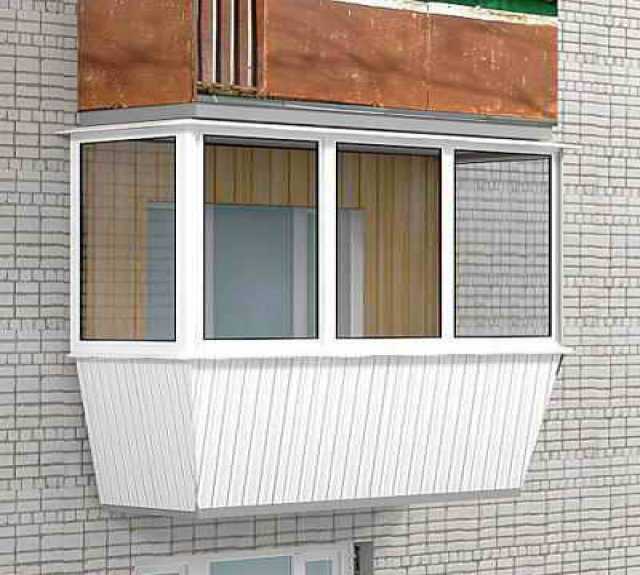 Предложение: Остекление балконов и лоджий под ключ