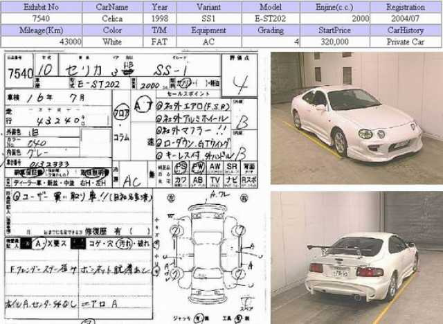 Предложение: Автомобили с аукционов Японии