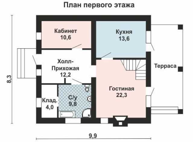 Предложение: Проект для строительства коттеджа 131м2