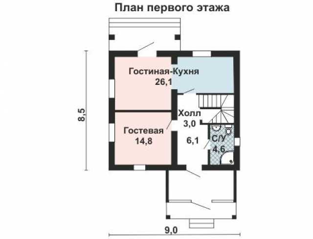 Предложение: Проект для строительства коттеджа 111м2