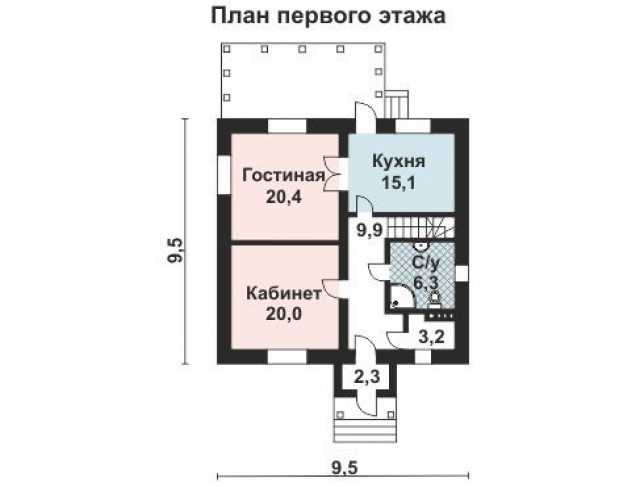 Предложение: Проект для строительства коттеджа 163м2