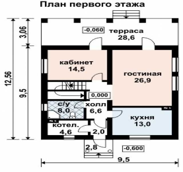 Предложение: Проект для строительства коттеджа 148м2