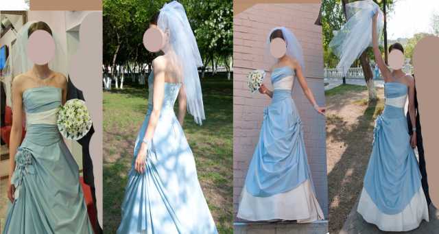 Продам: Свадебное платье выпускное 42-44