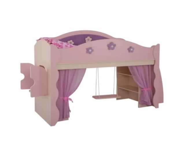 Продам: кроватку детскую с игровым домиком 