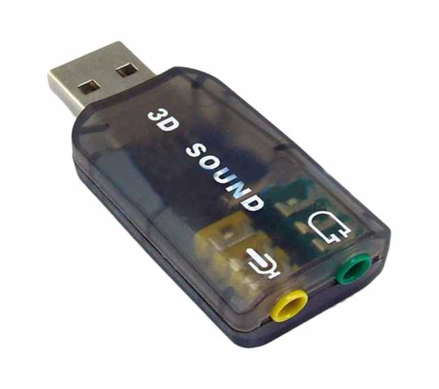 Продам: Внешняя звуковая карта (USB SoundCard)