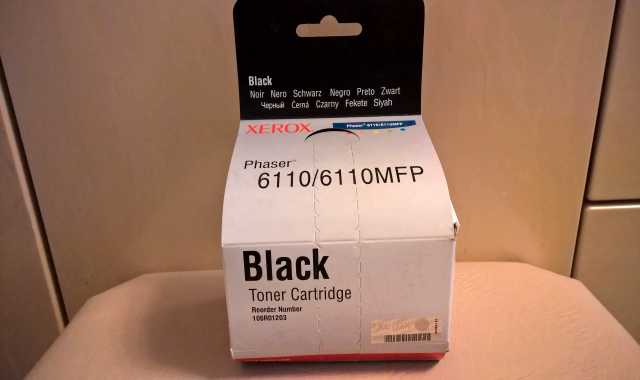 Продам: Картридж XEROX Phaser 6110 Black Toner