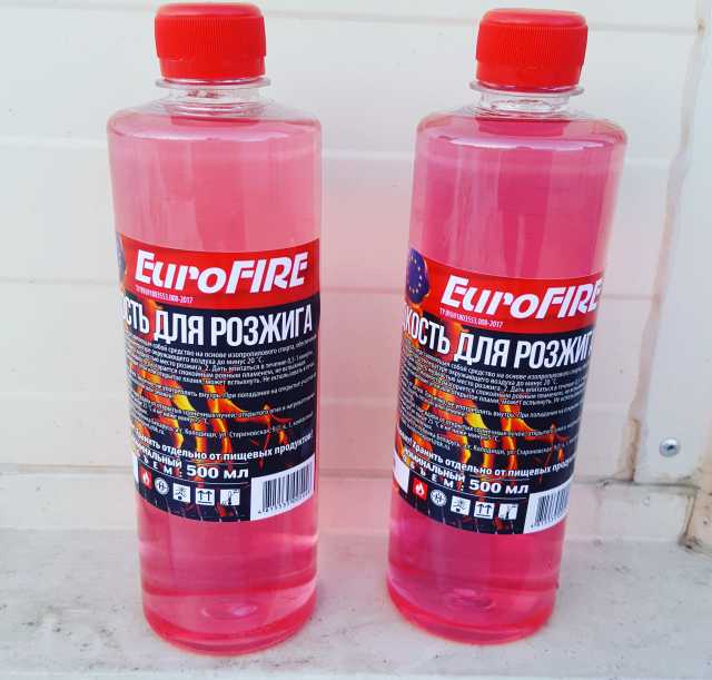 Продам: Жидкость для розжига "EuroFIRE" 0,5л Бел