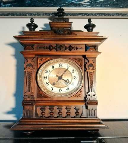 Продам: Каминные часы с боем Lenzkirch 1886-1887