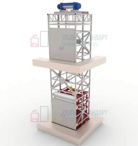 Продам: Грузовой подъемник шахтного типа ПРОТОН