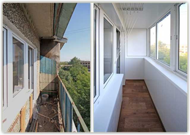 Предложение: остекление и отделка балконов и лоджий