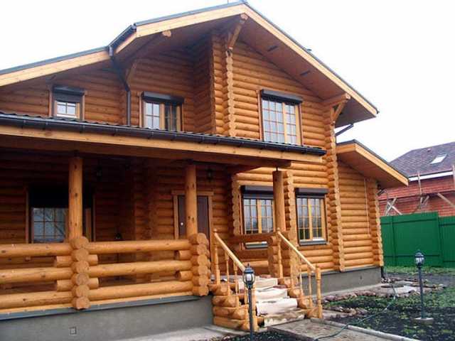 Предложение: Строим деревянные дома из бревна