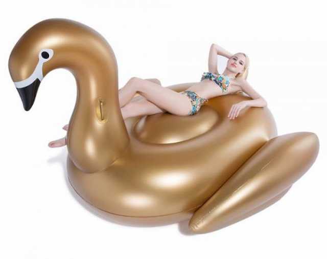 Продам: Золотой лебедь - надувной матрас для пла