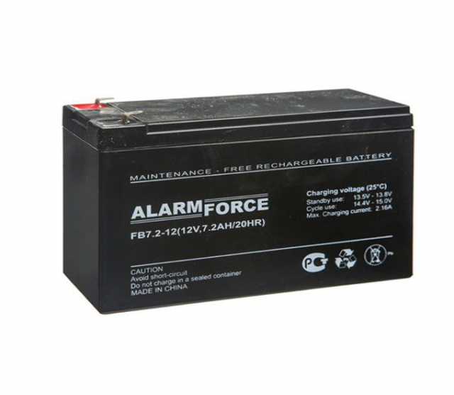 Продам: Аккумулятор alarm force fb 7.2-12