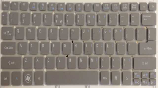 Продам: клавиатура для Acer S3 S5 V5-121 серая