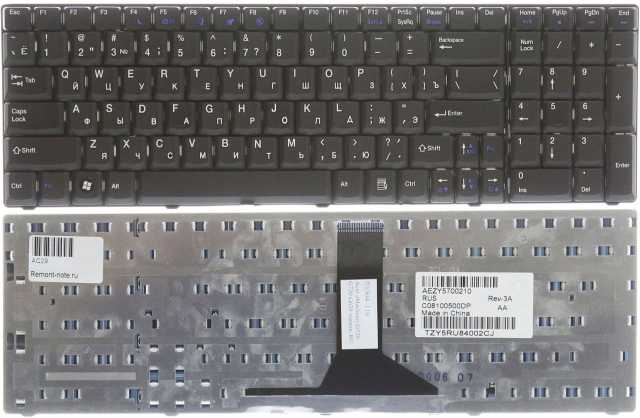 Продам: Клавиатура acer emashines G520 G720 G620