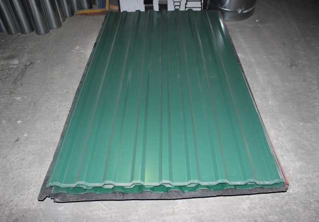 Продам: Профнастил зеленый С20 Rall6005. 2x1.15м