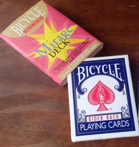 Продам: Колода карт для фокусов Bicycle Mirage D