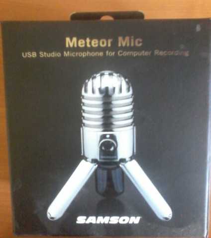 Продам: Микрофон Samson Meteor Mic USB