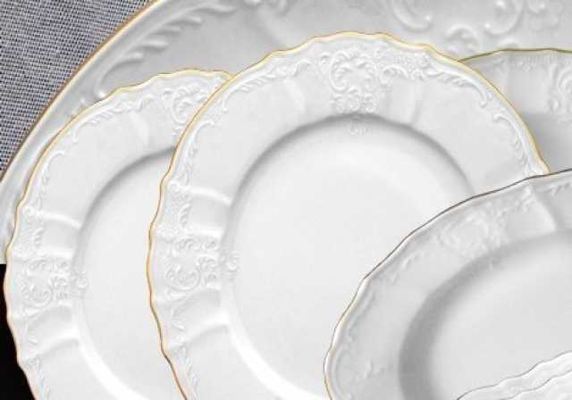 Продам: Набор посуды "Bernadotte" Белый с золото