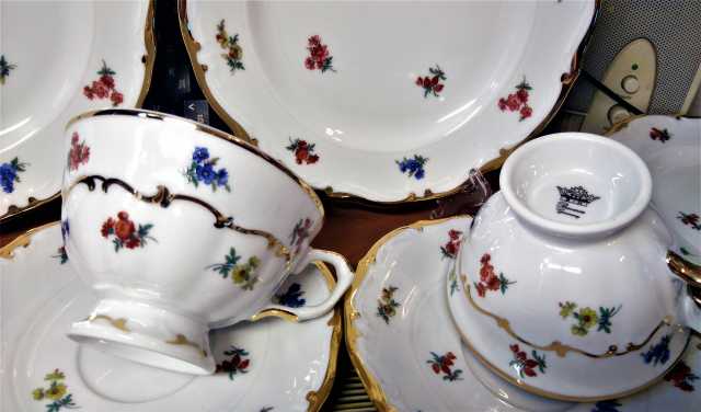 Продам: Чайный набор"Цветы" Bavaria Германия