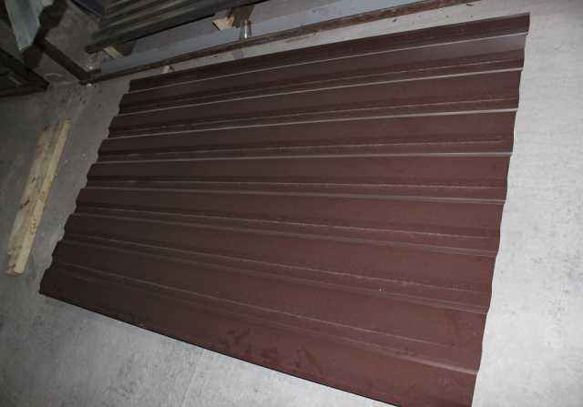 Продам: Профнастил МП20 (А, В) шоколадно-коричне