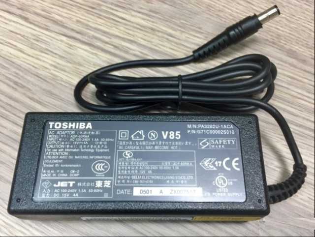 Продам: Новый блок для Toshiba 15V 4A (6.3x3.0) 