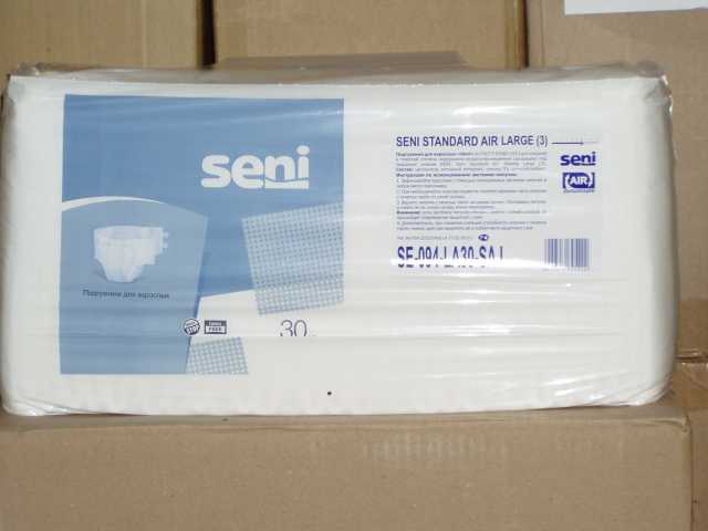 Продам: памперсы для взрослых SENI размеры 2,3,4