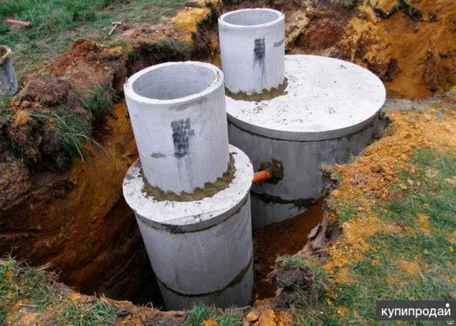 Предложение: Выгребные ямы - Канализации из бетонных 