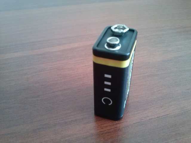 Продам: 6F22 USB Аккум. бат. 9V 800mAh Li-ion