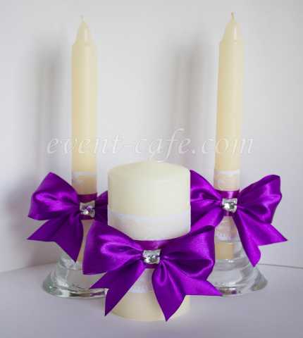 Предложение: Свадебные свечи "Домашний очаг" 