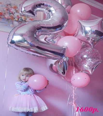 Продам: Воздушные шары Серебро и Нежно-розовый