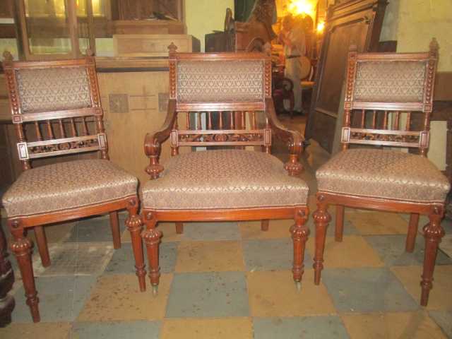Продам: Набор, кресло+2 стула 19 век