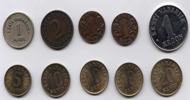 Продам: Монеты Балтии