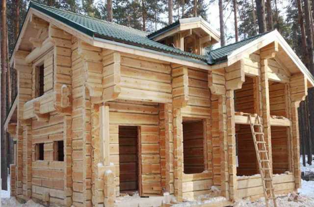 Предложение: Монтаж домов из бруса в Красноярске