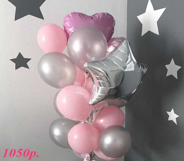 Продам: Воздушные шары Серебро и Розовый