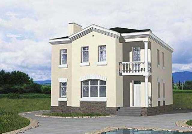 Предложение: Проект дома из пенобетона 10х12 м 