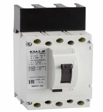 Продам: Автоматический выключатель ВА57-31