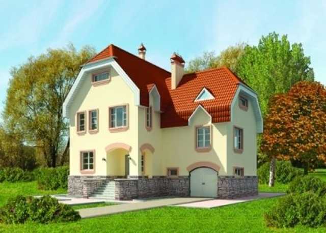Предложение: Двухэтажный дом из газобетона  250 кв.м.