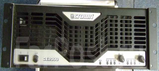 Продам: Усилитель мощности Crown CE2000