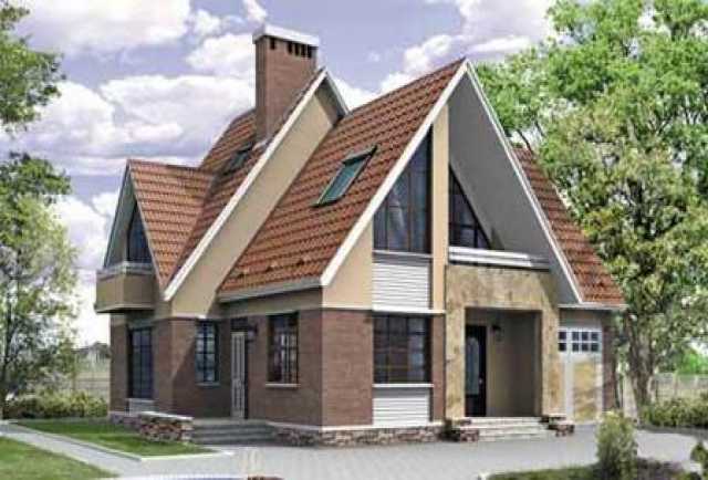 Предложение: Проект дома из газоблоков 12х14 м 