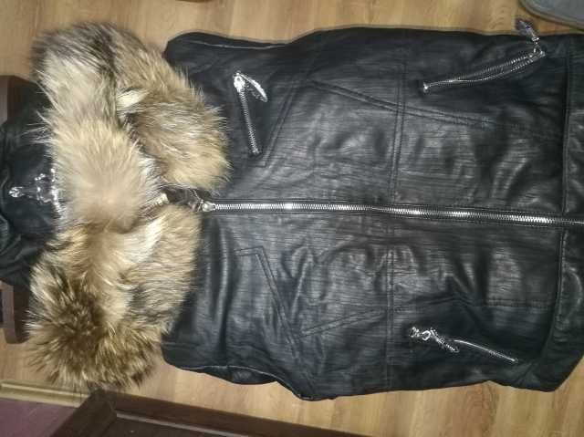 Продам: Куртка кожаная c мехом Philipp Plein
