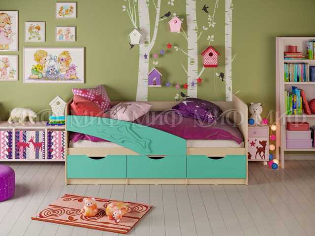 Продам: Детская кровать Дельфин с матрасом